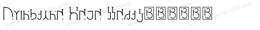 Campione Neue Serif字体转换
